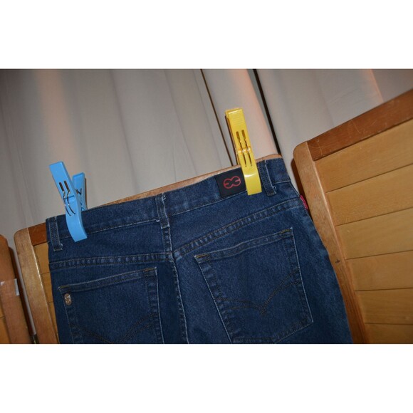 Escada Vintage Denim Jeans Y2K Flare Designer - Picture 5 of 6